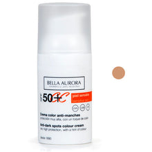 Load image into Gallery viewer, Bella Aurora CC Cream 50+ Piel Sensible (Protectora con un Toque de Color)