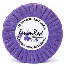 Load image into Gallery viewer, Levinred Jabón Facial Exfoliante con Vino Ribeiro