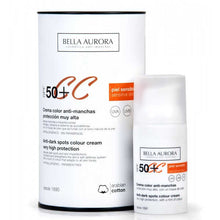 Load image into Gallery viewer, Bella Aurora CC Cream 50+ Piel Sensible (Protectora con un Toque de Color)
