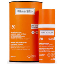 Cargar imagen en el visor de la galería, Bella Aurora Protector Solar SPF 50 - Piel Sensible
